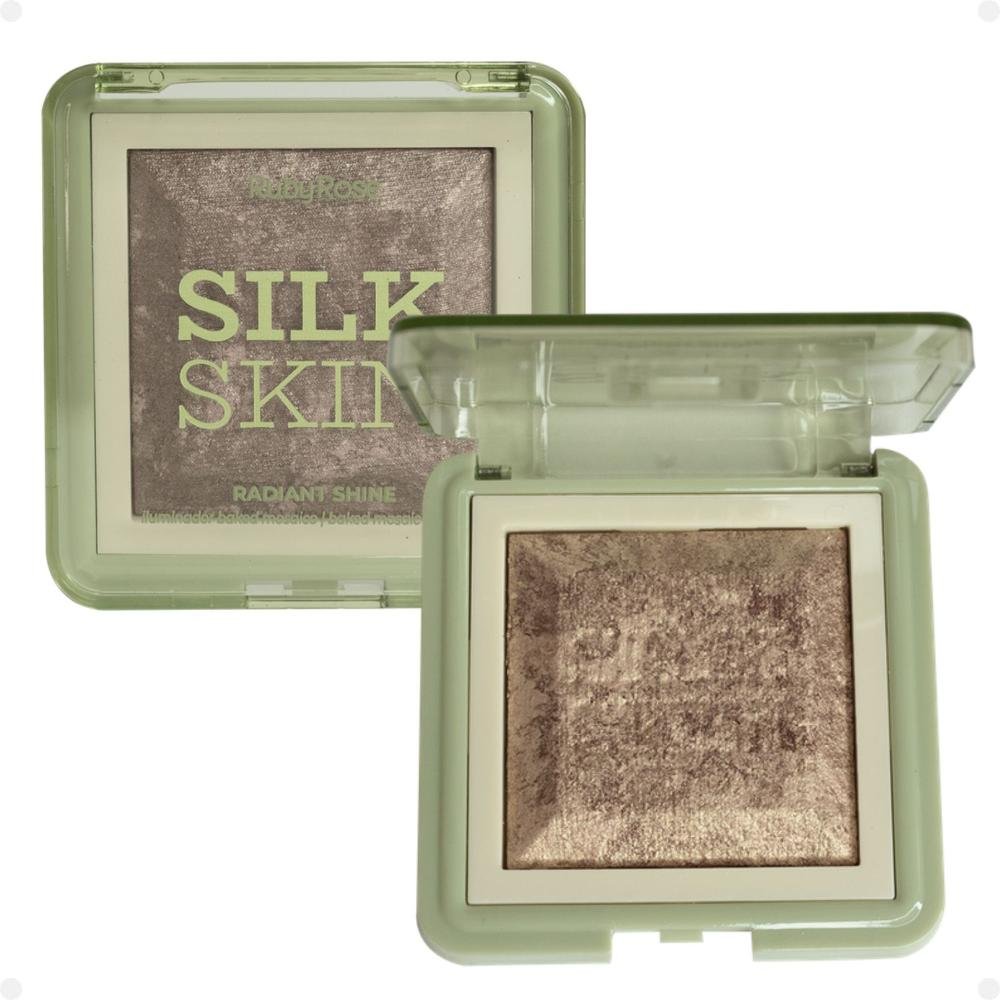 Iluminador Ruby Rose Silk Skin Radiant Shine Warm Glow Hb-F1600-3 Warm Glow 1