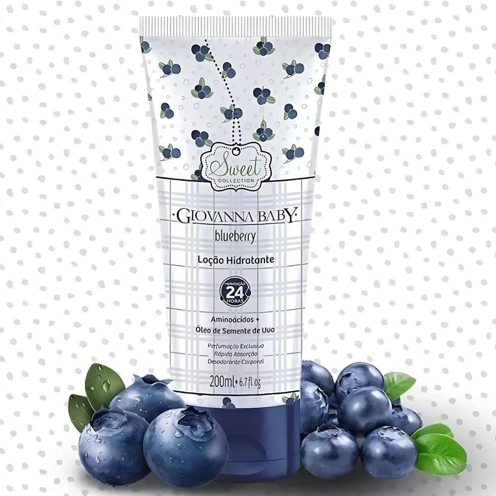 Giovanna Baby Loção Hidratante Blueberry 200ml 200ml 5