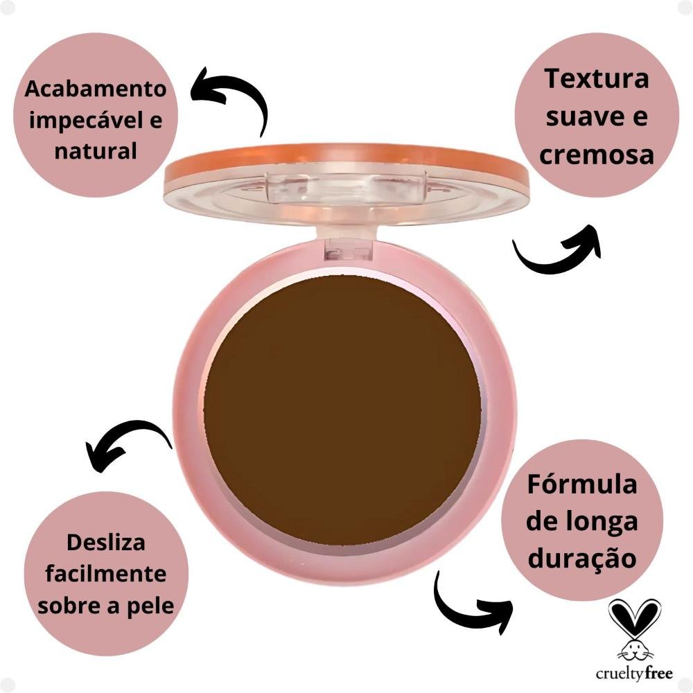 Contorno Cremoso Ruby Rose Smooth Contour Ebony Hb-m201-3 Ebony 2