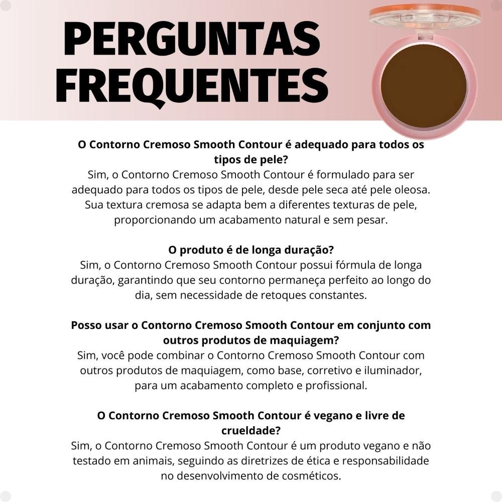 Contorno Cremoso Ruby Rose Smooth Contour Ebony Hb-m201-3 Ebony 7