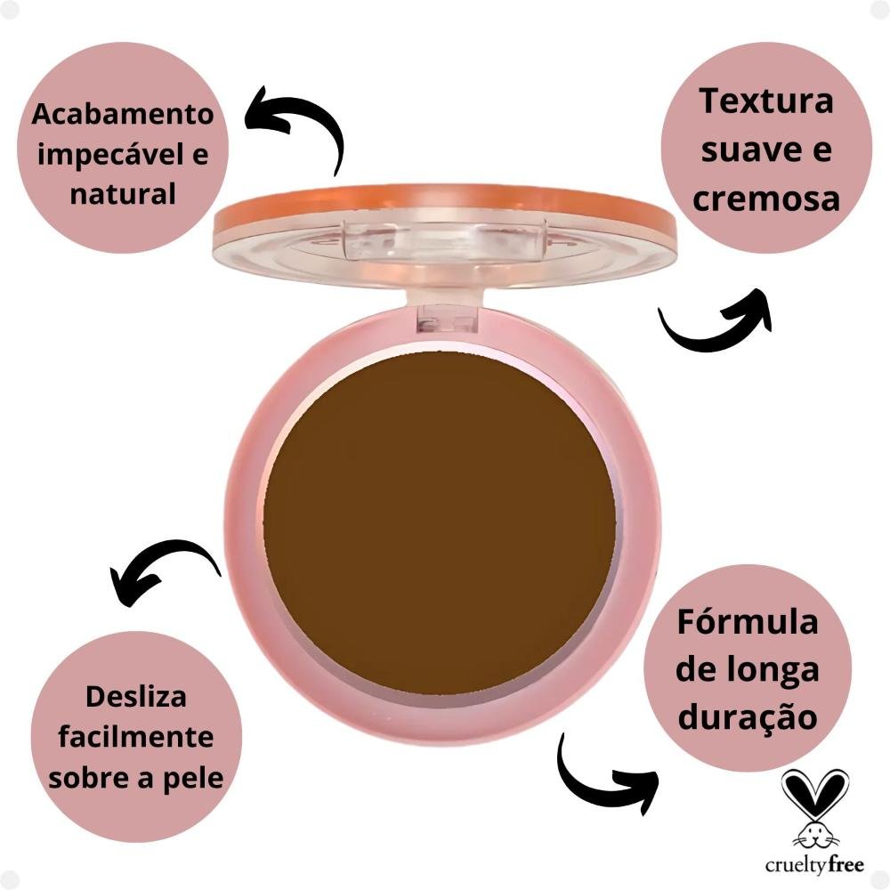 Contorno Cremoso Ruby Rose Smooth Contour Nutmeg Hb-m201-2 Nutmeg 2