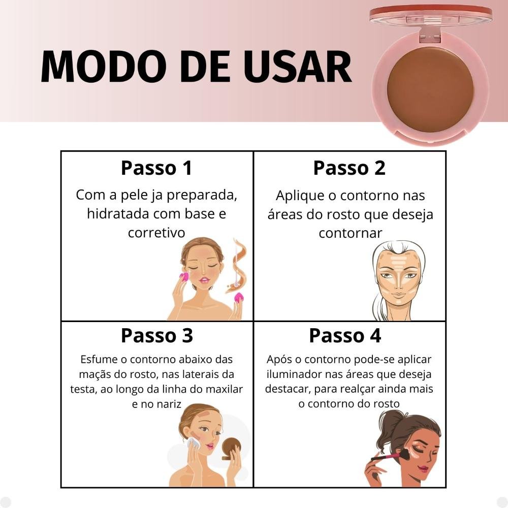 Contorno Cremoso Ruby Rose Smooth Contour Soft Sand Hb-m201-1 Soft Sand 6