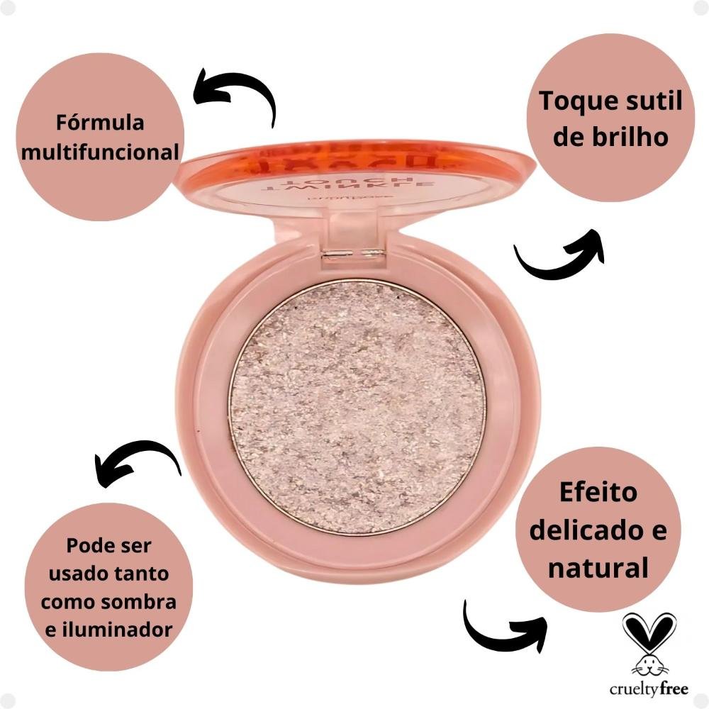Sombra e Iluminador Ruby Rose Twinkle Touch Pink Luster Hb-m1004-3 Pink Luster 2
