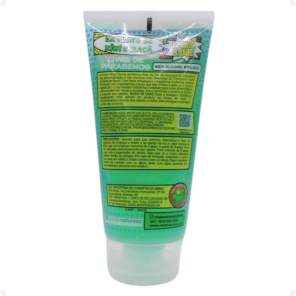Gel Fixador Cia da Natureza Cebolinha Kids 180g 180g 3