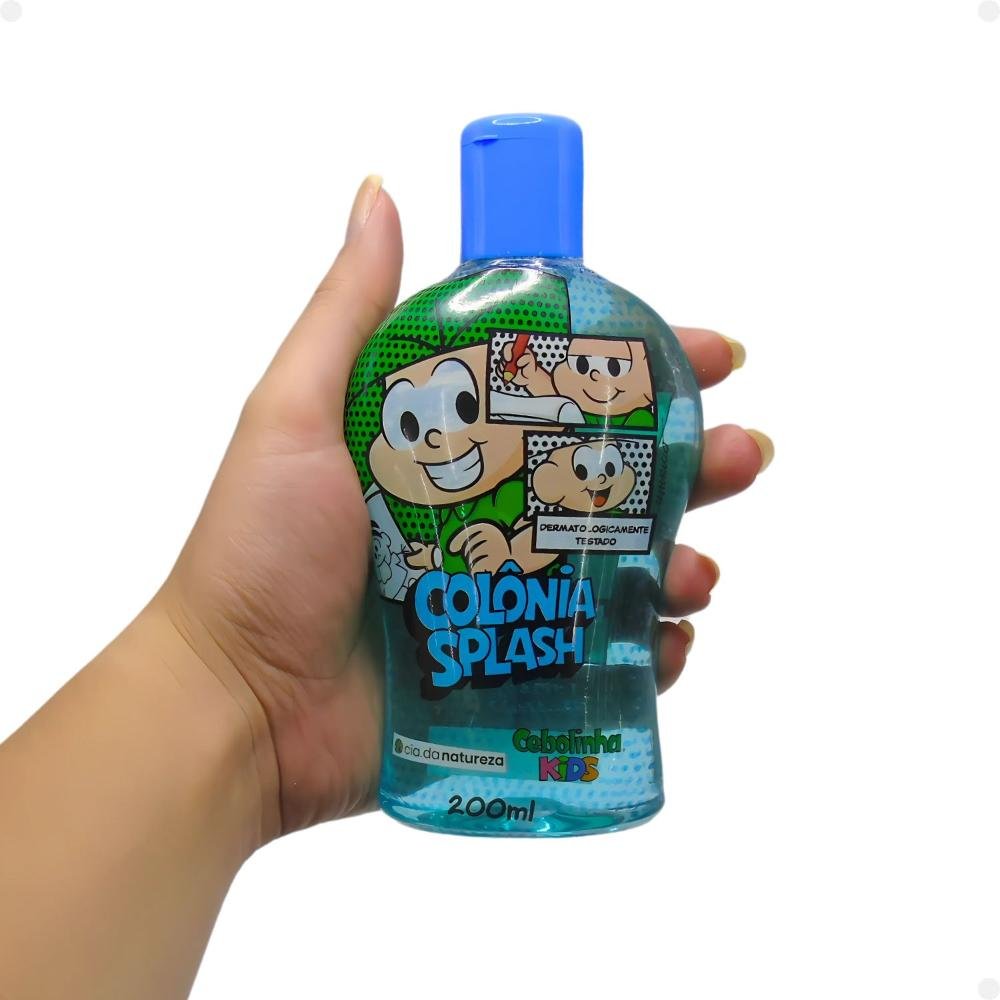 Colônia Splash Cia Da Natureza Cebolinha Kids 200ml 200ml 5