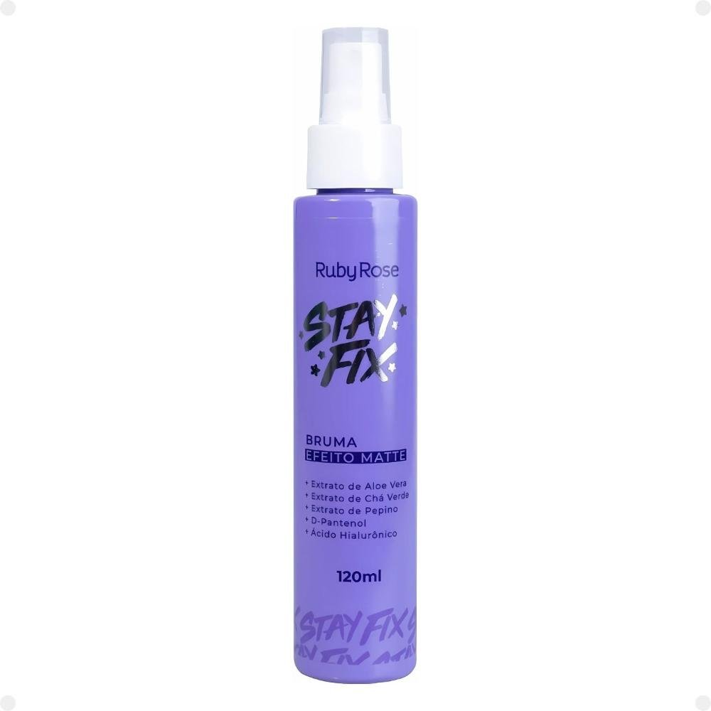 Bruma Efeito Matte Ruby Rose Stay Fix 120ml Hb-340 ÚNICO 1