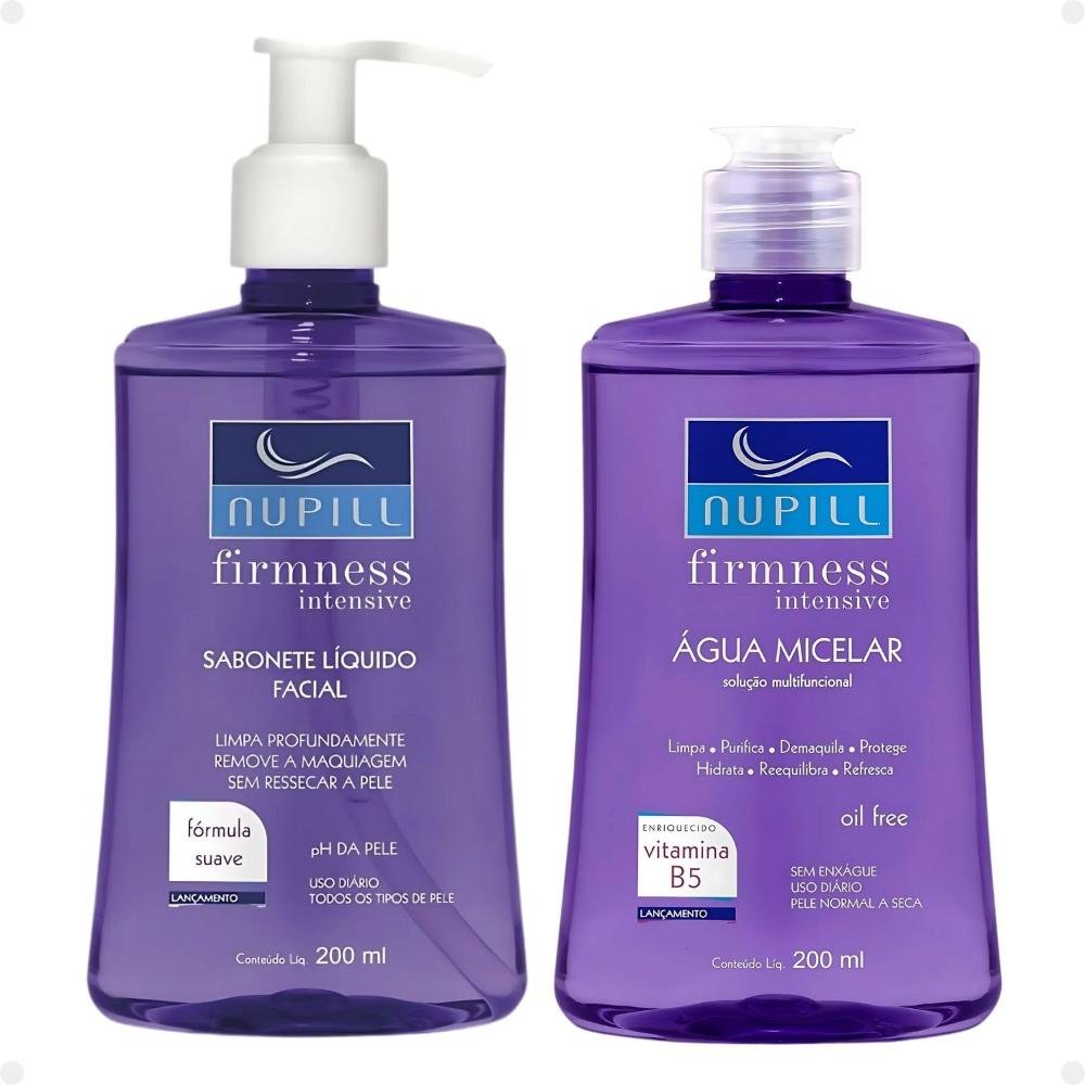 Kit Nupill Firmness Intensive: Sabonete e Água Micelar 200ml ÚNICO 1