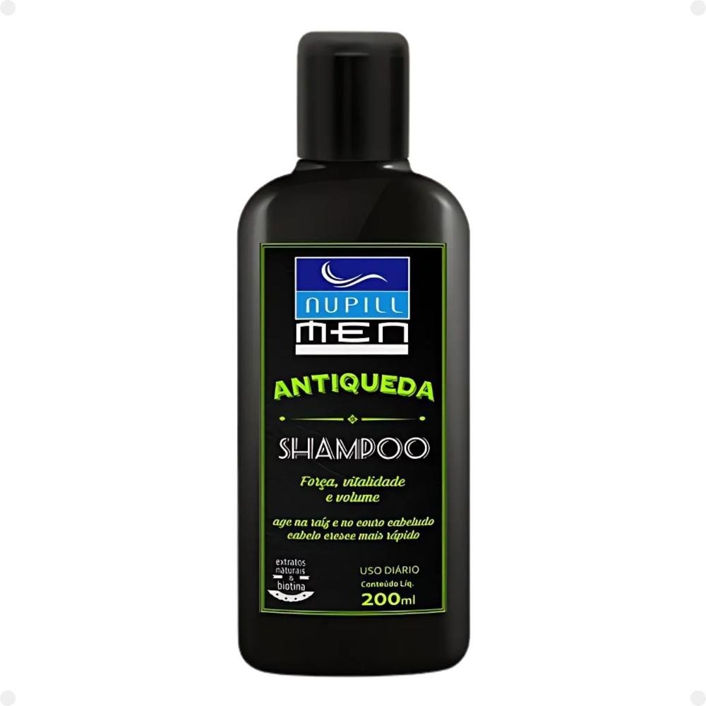 Shampoo Nupill Men Antiqueda 200ml 200ml 1