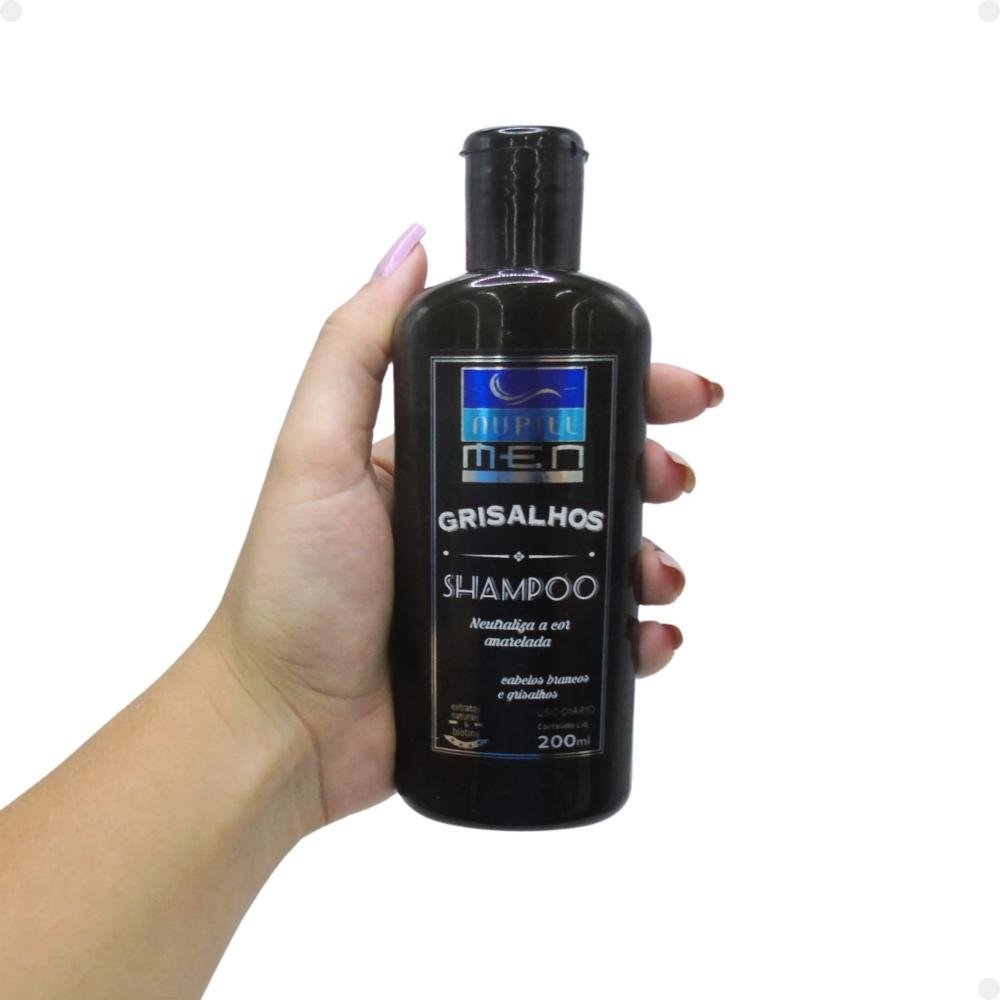 Shampoo Nupill Men Grisalhos 200ml 200ml 4