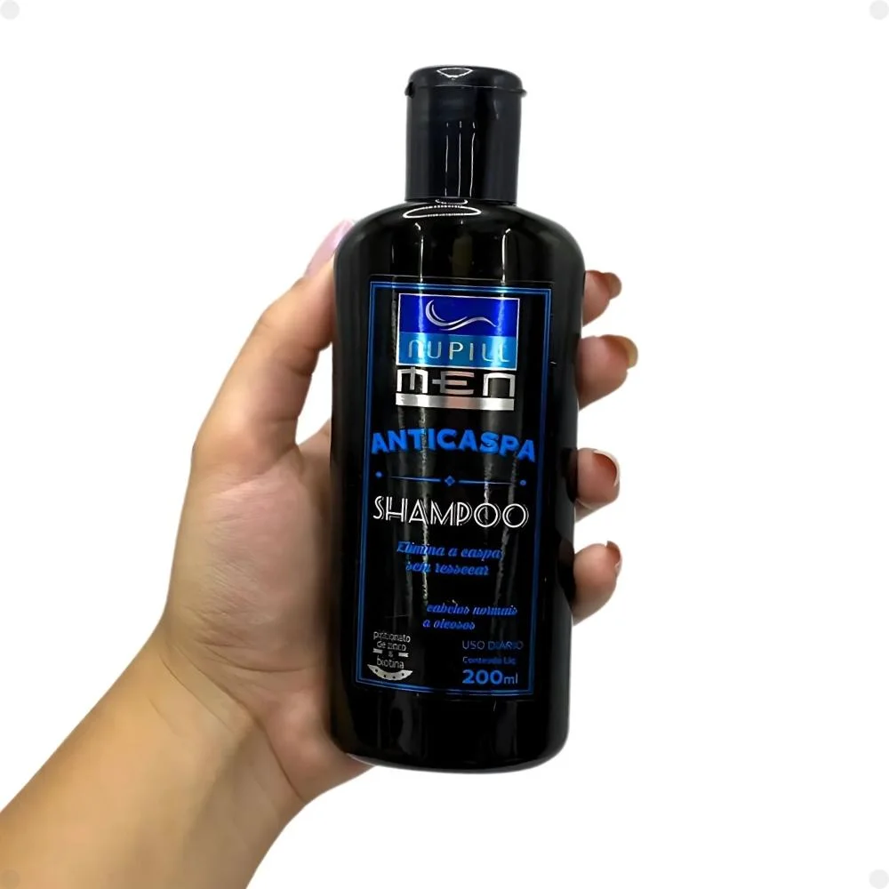 Shampoo Nupill Men Anticaspa 200ml 200ml 4