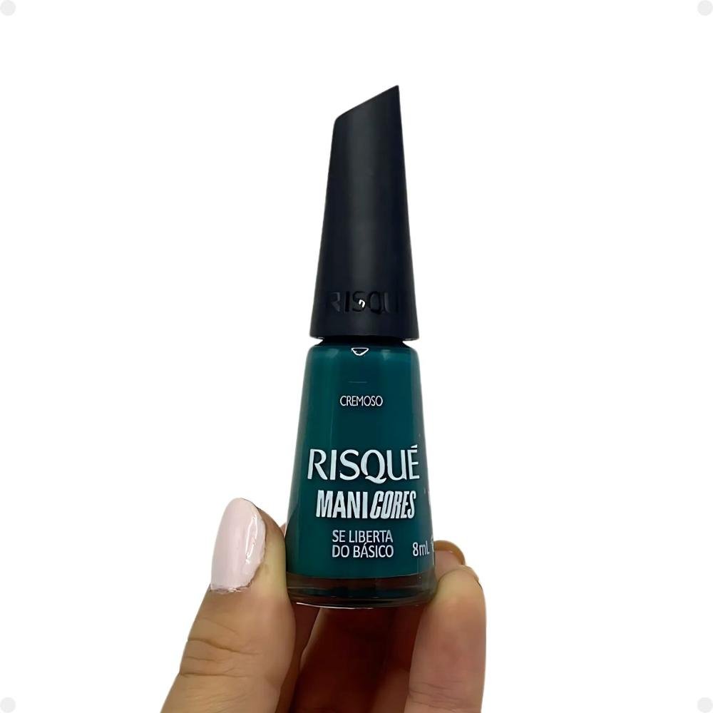 Esmalte Cremoso Risqué ManiCores Se Liberta do Básico 8ml Se Liberta do Básico 3
