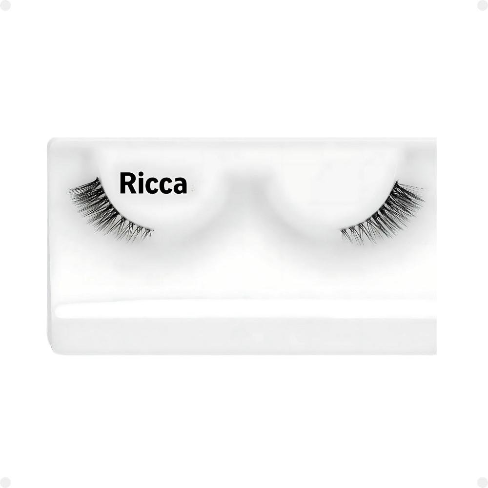 Cílios Postiços Ricca Belliz Cat Eyes Super Cat Vol:1 Curto Cód.2705 ÚNICO 3