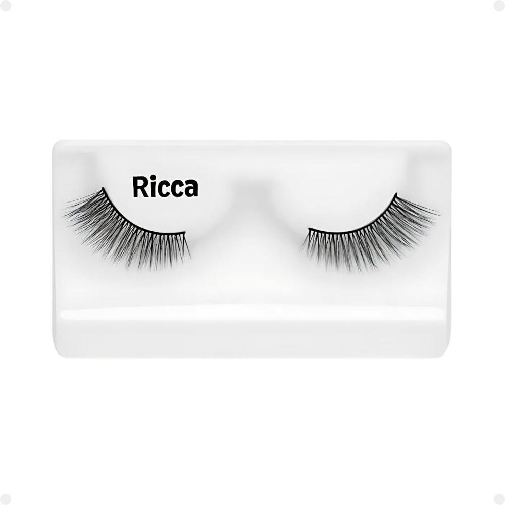 Cílios Postiços Ricca Belliz Fox Eyes Chic Vol:2 Médio Cód.2692 ÚNICO 3