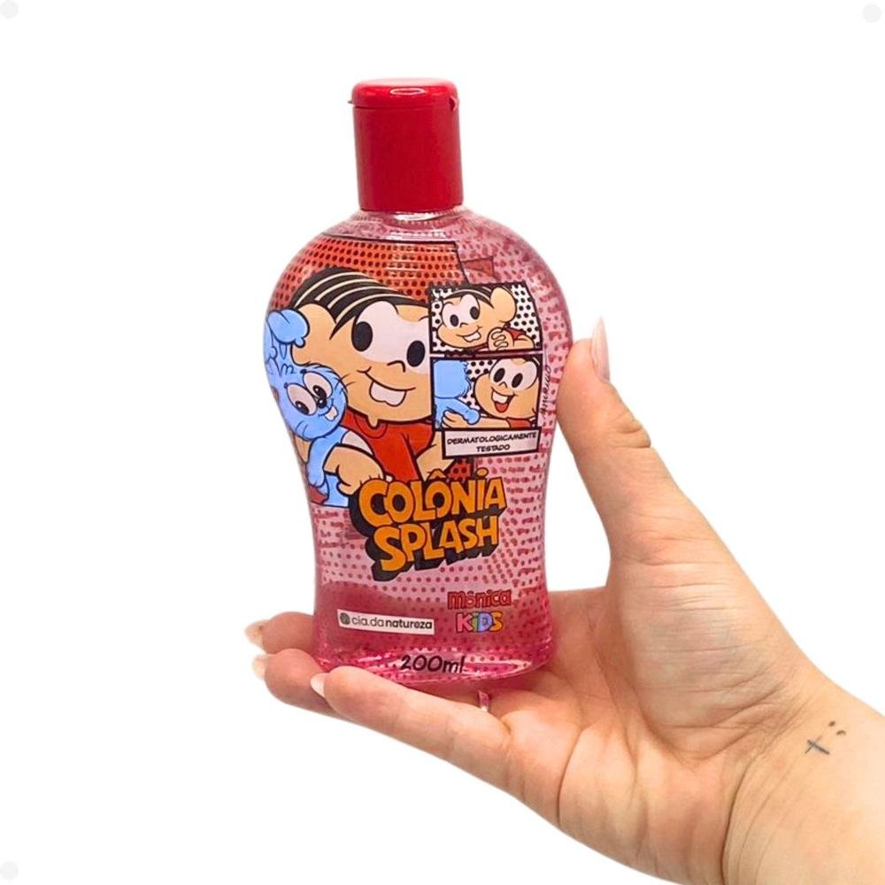 Colônia Splash Cia Da Natureza Mônica Kids 200ml 200ml 3