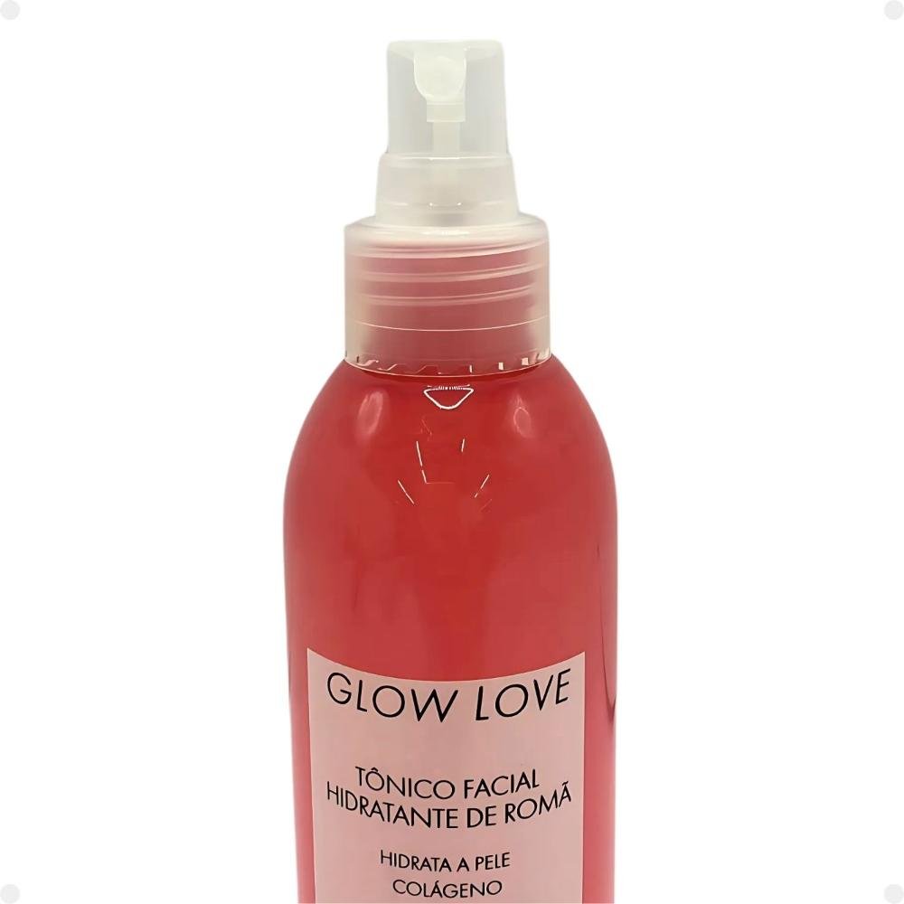 Tônico Facial Hidratante Max Love Glow Love Romã Colágeno 200ml 200ml 3