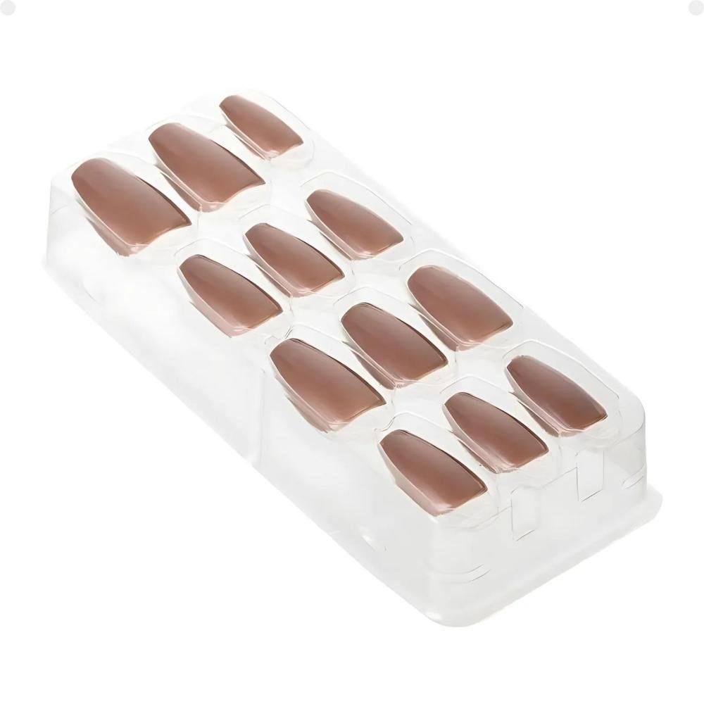 Unhas Autocolantes Bailarina Kiss Ny imPress Glazed Imc302b Imc302b 3