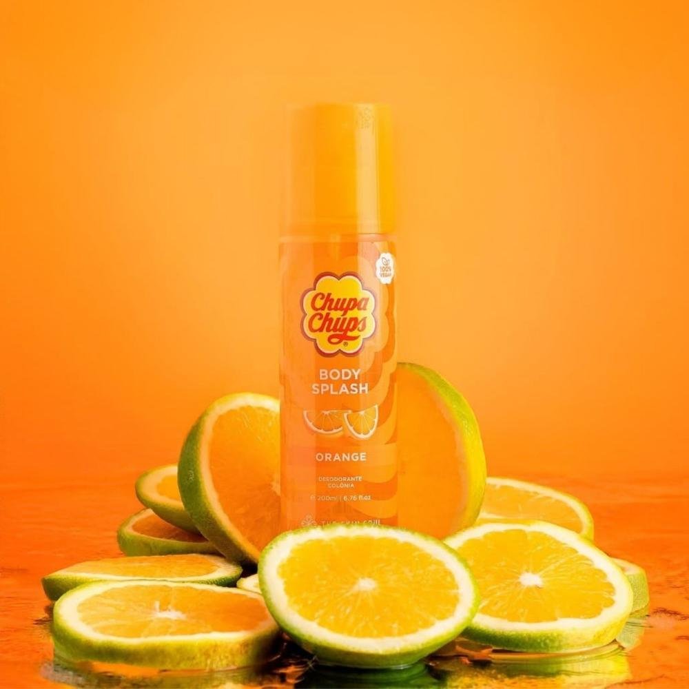 Body Splash Chupa Chups The Skin Soul  Orange 200ml 200ml 3