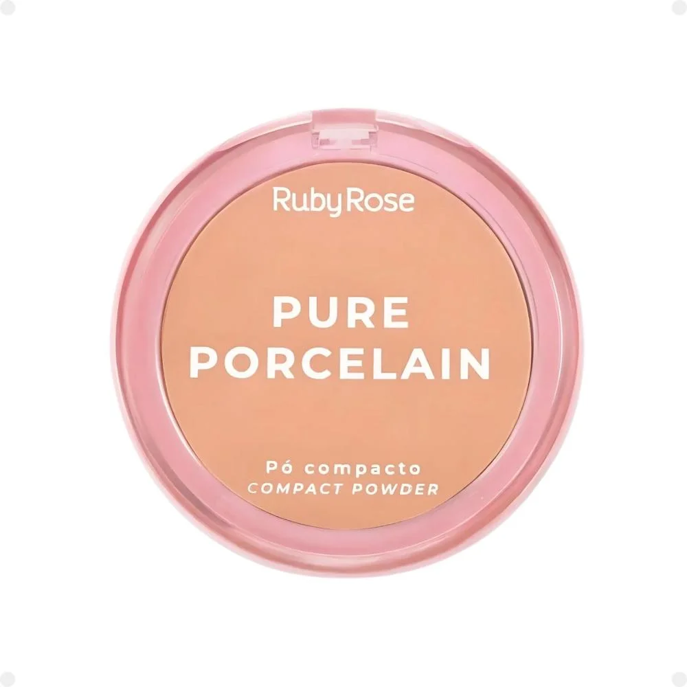 Pó Compacto Ruby Rose Pure Porcelain P30 Hbm401-3 P30 3