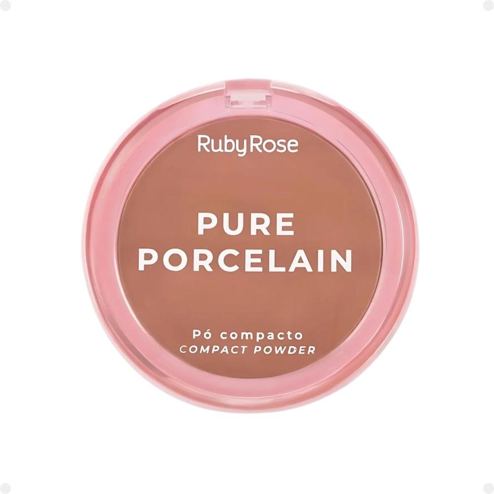 Pó Compacto Ruby Rose Pure Porcelain P50 Hbm401-5 P50 3