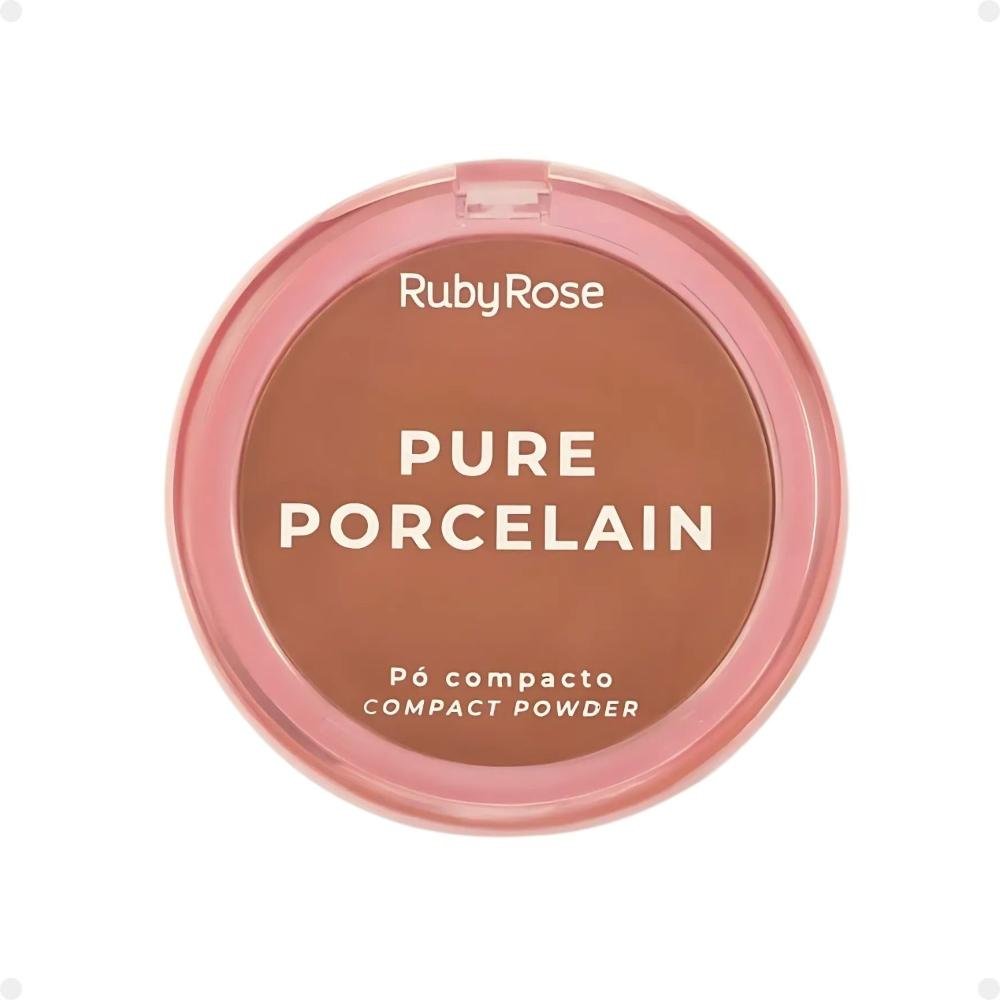 Pó Compacto Ruby Rose Pure Porcelain P60 Hbm401-6 P60 3