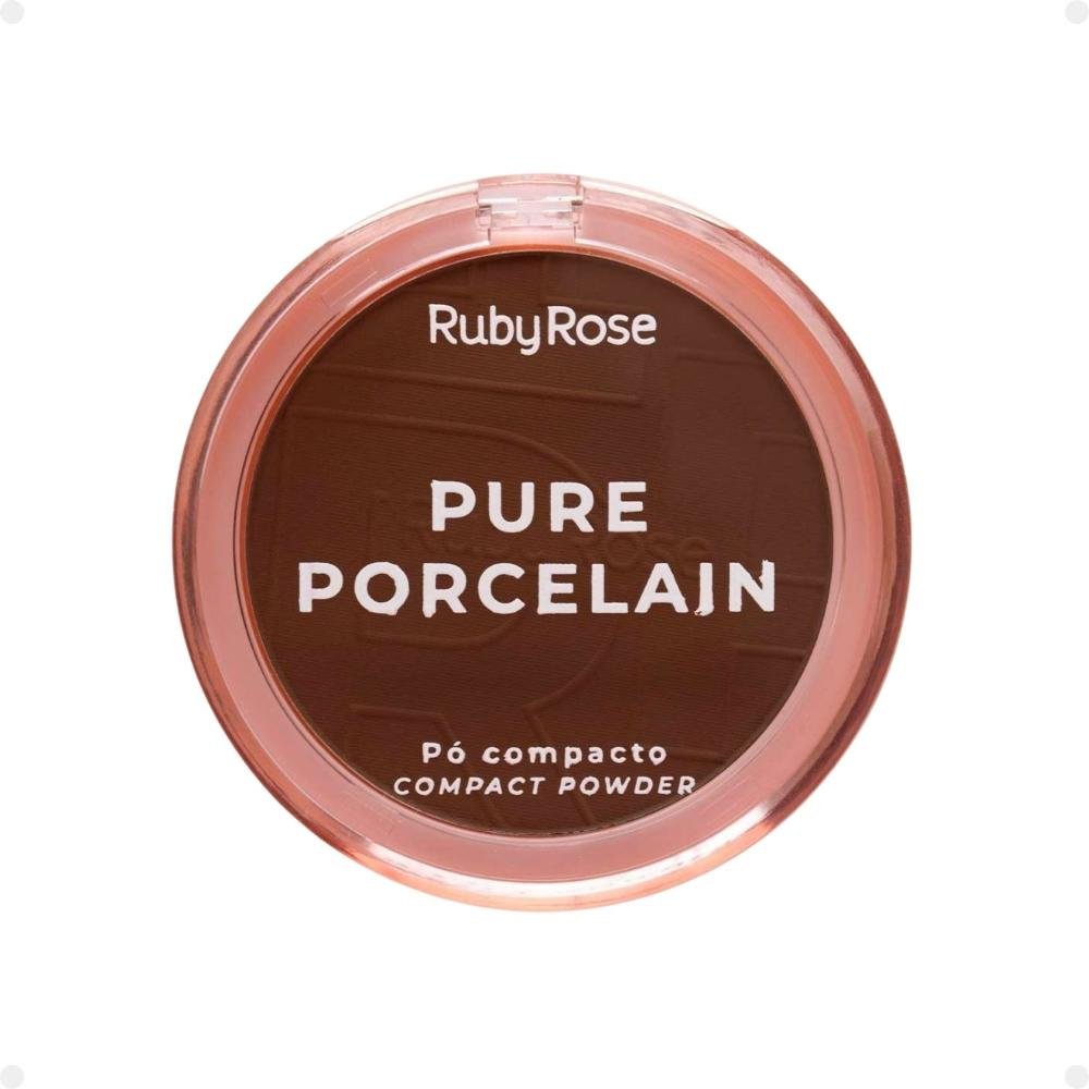 Pó Compacto Ruby Rose Pure Porcelain P80 Hbm401-8 P80 3