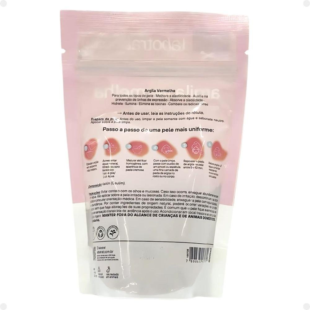 Argila Vermelha Labotrat Dia a Dia 100g 100g 3