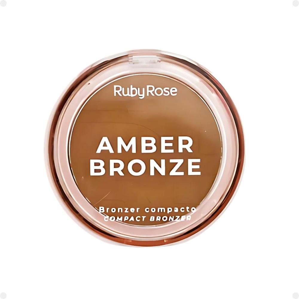 Bronzer Compacto Ruby Rose Amber Bronze Sunburst Hb-m202-3 Sunburst 3