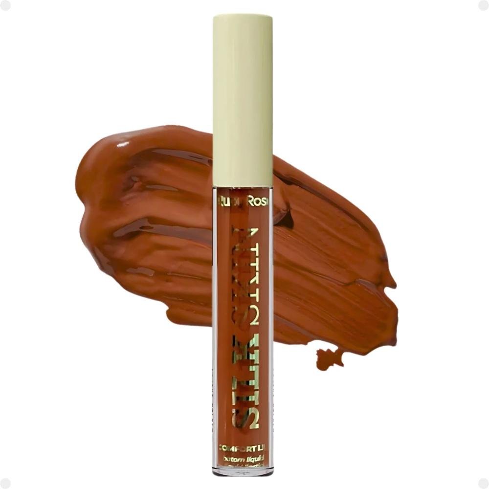 Batom Líquido Ruby Rose Silk Skin Comfort Lips SL06 3,5ml HB-L6201-6 Cor SL06 2