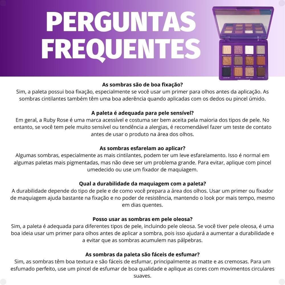 Paleta de Sombras Ruby Rose Astral Essence Hb-F2601 Astral Essence 7