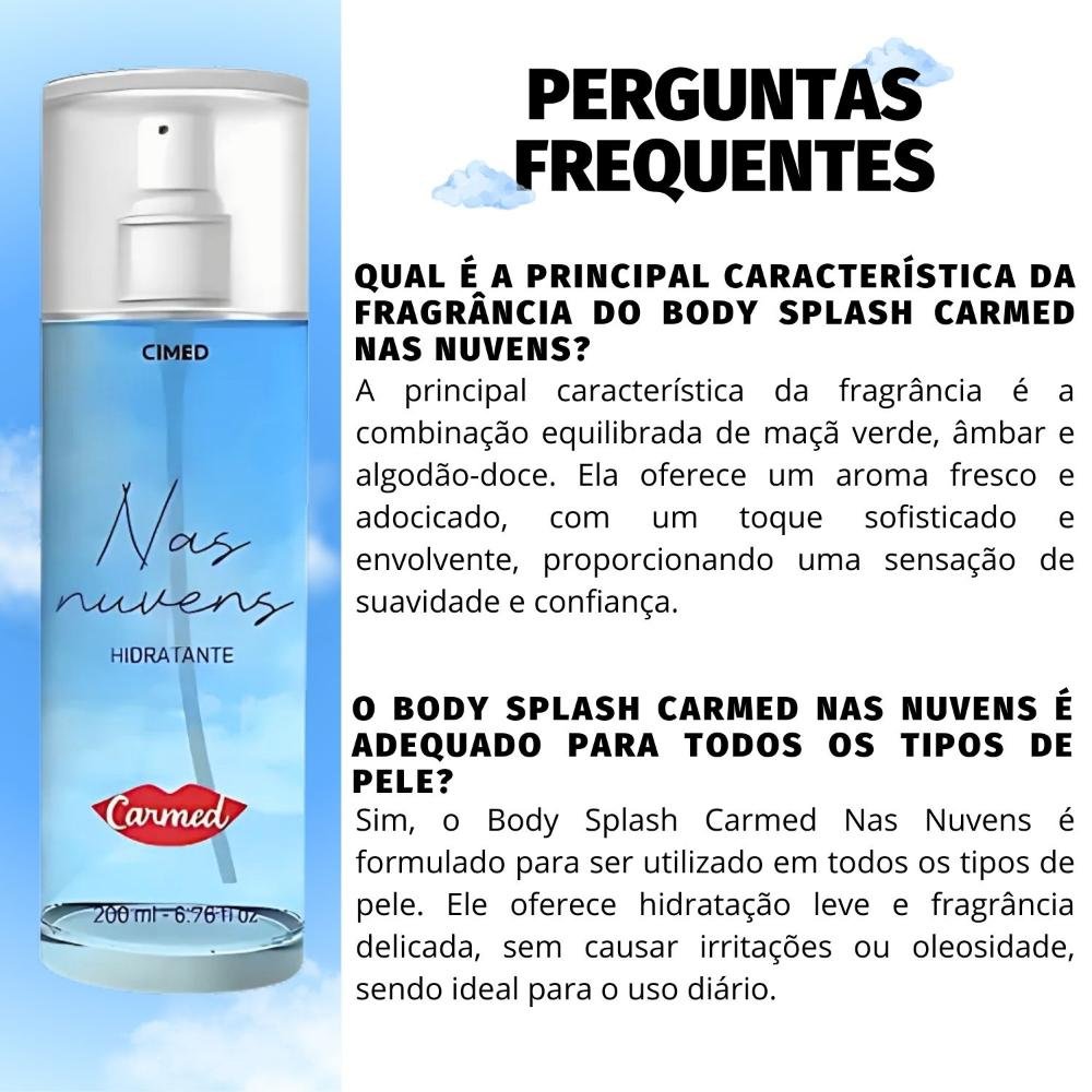 Body Splash Hidratante Carmed Nas Nuvens 200ml 200ml 5