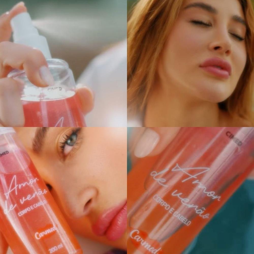 Body Splash Corpo e Cabelo Carmed Amor de Verão 200ml 200ml 3