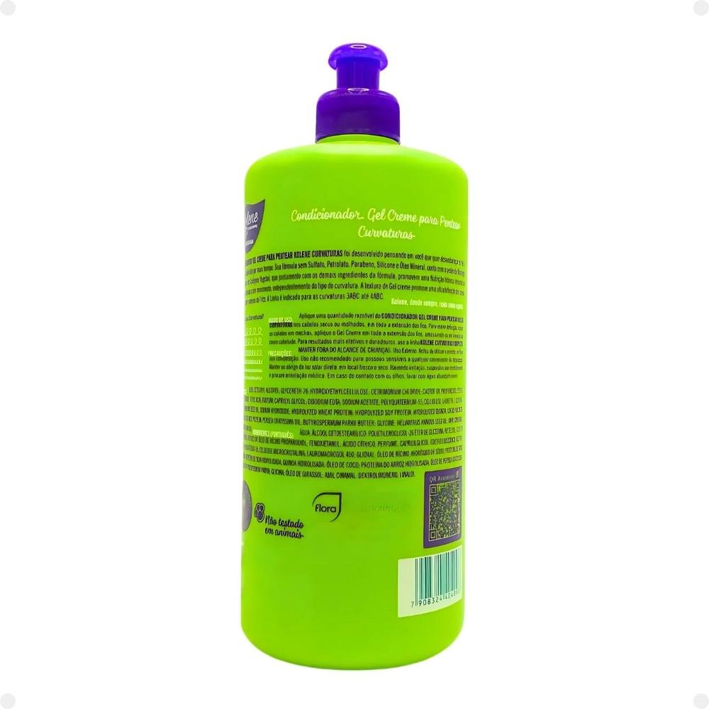 Gel Creme para Pentear Kolene Curvaturas Nutrição e Ultradefinição 500g 500g 1