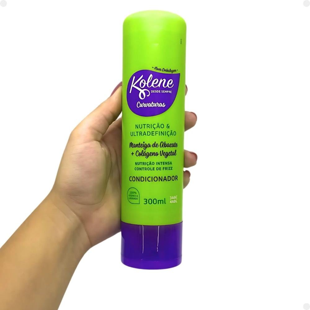 Condicionador Kolene Curvaturas Nutrição e Ultradefinição 300ml 300ml 4