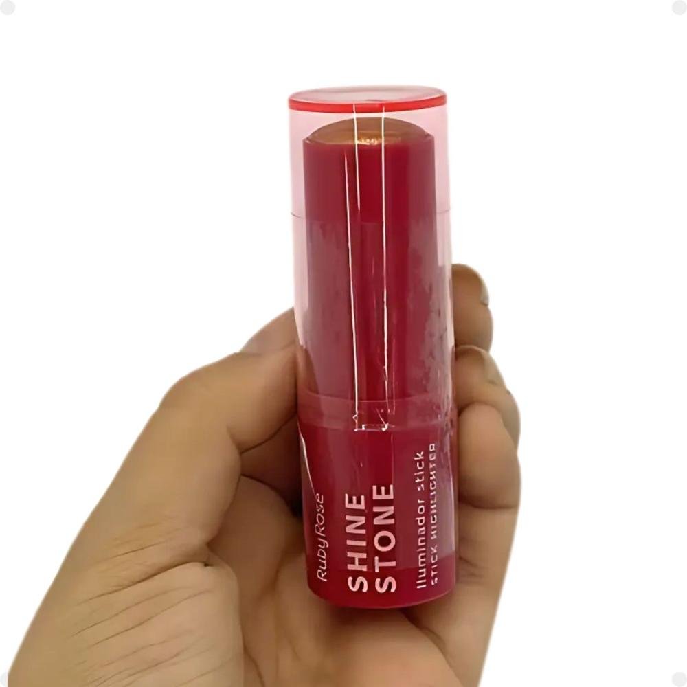 Iluminador Stick Ruby Rose Shine Stone Fire Agate HB-M702-4 Fire Agate 3
