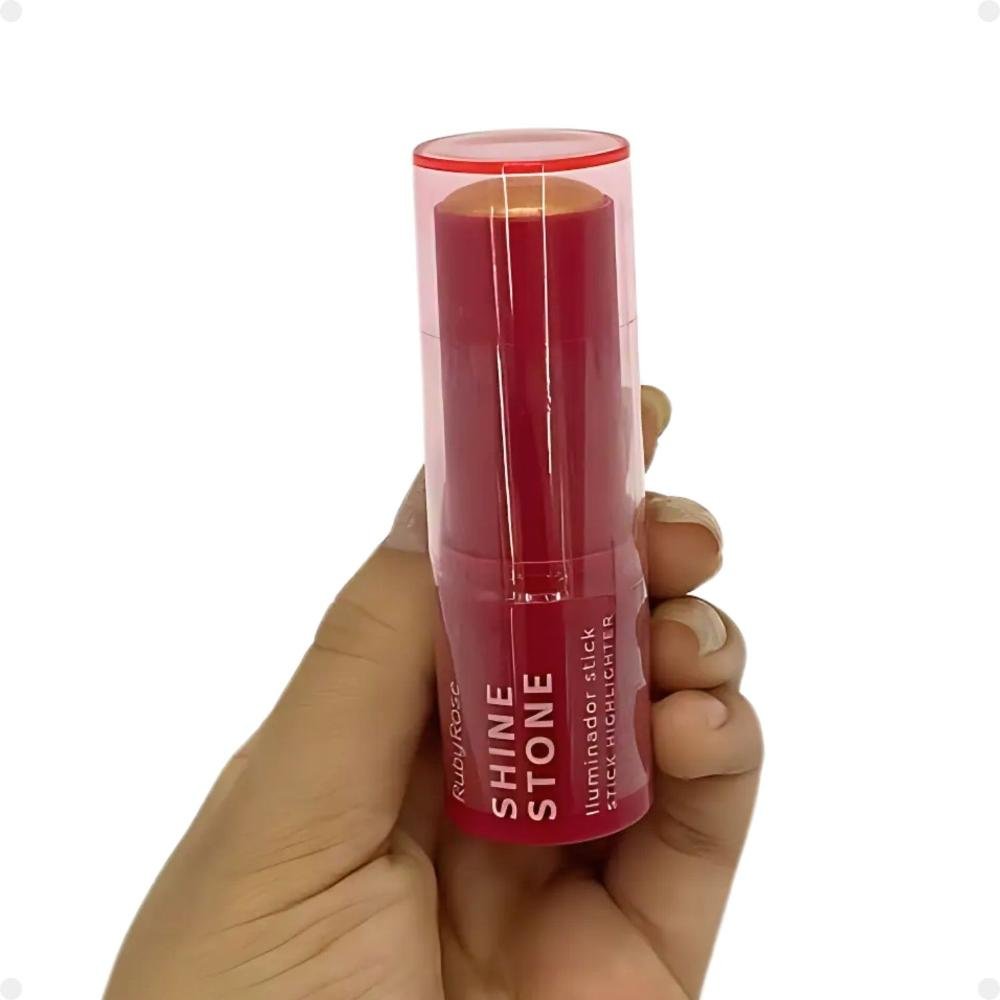 Iluminador Stick Ruby Rose Shine Stone Pearly Glam HB-M702-2 Pearly Glam 3