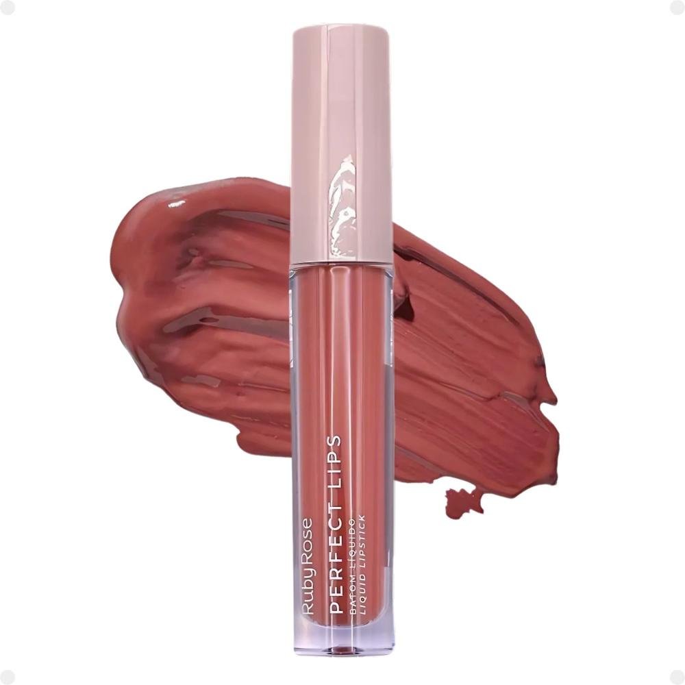 Batom Líquido Ruby Rose Perfect Lips Self Love HB-L6200-4 Self Love 2