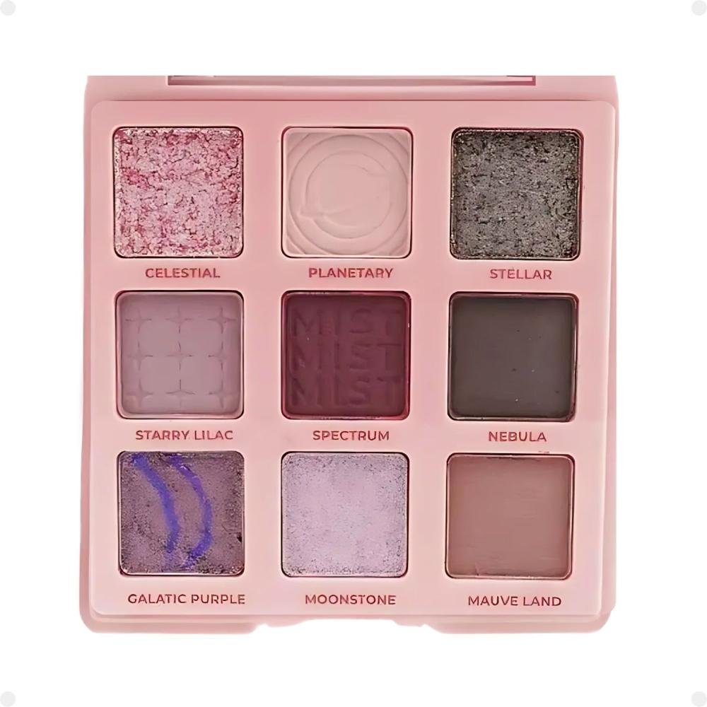 Paleta de Sombras Ruby Rose Cosmic Mist 9 Cores HB-E2204 Cosmic Mist 4