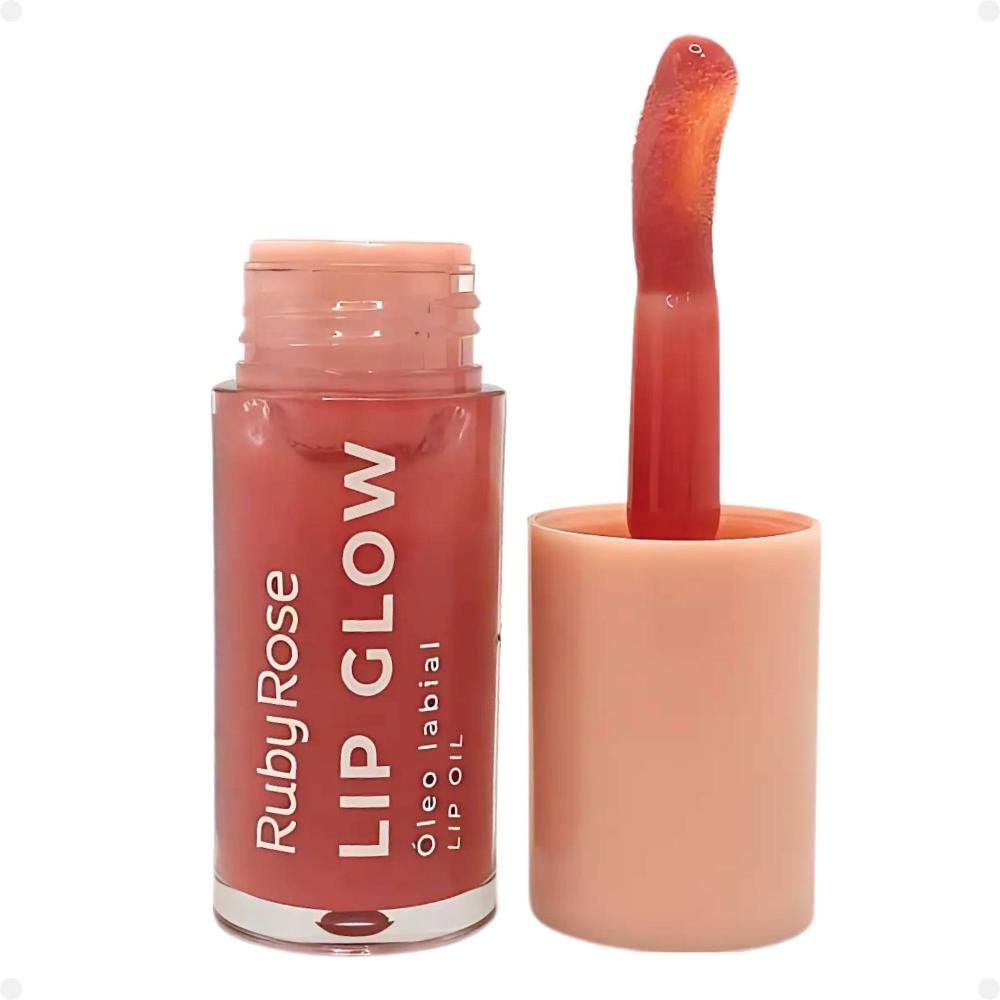 Óleo Labial Ruby Rose Lip Glow Vintage Rose HB-L6502-2 Vintage Rose 4