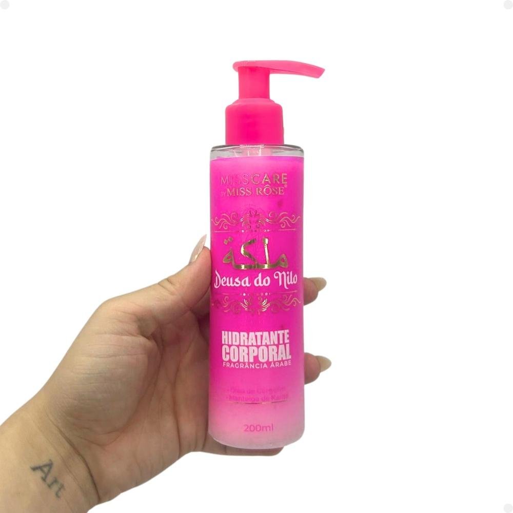 Hidratante Corporal Miss Rôse Fragrância Árabe Deusa do Nilo 200ml 200ml 3