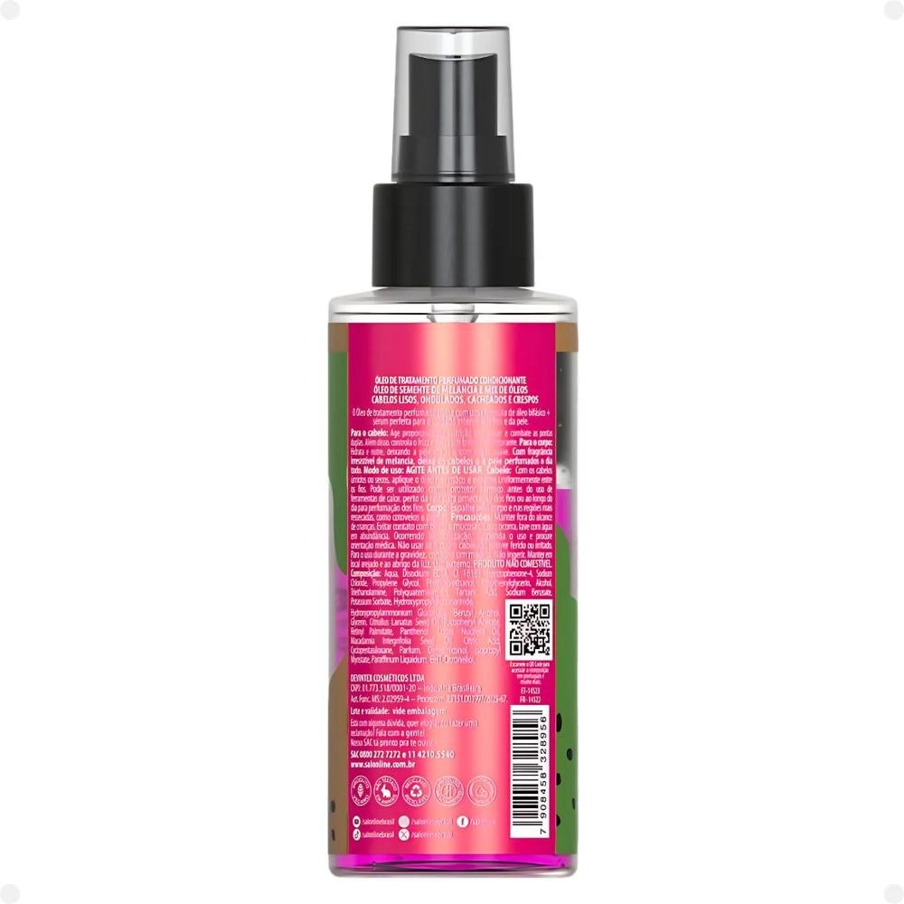 Óleo Bifásico Perfumado Salon Line Multy Poderosos Melancia Cabelo e Corpo 120ml 120ml 3