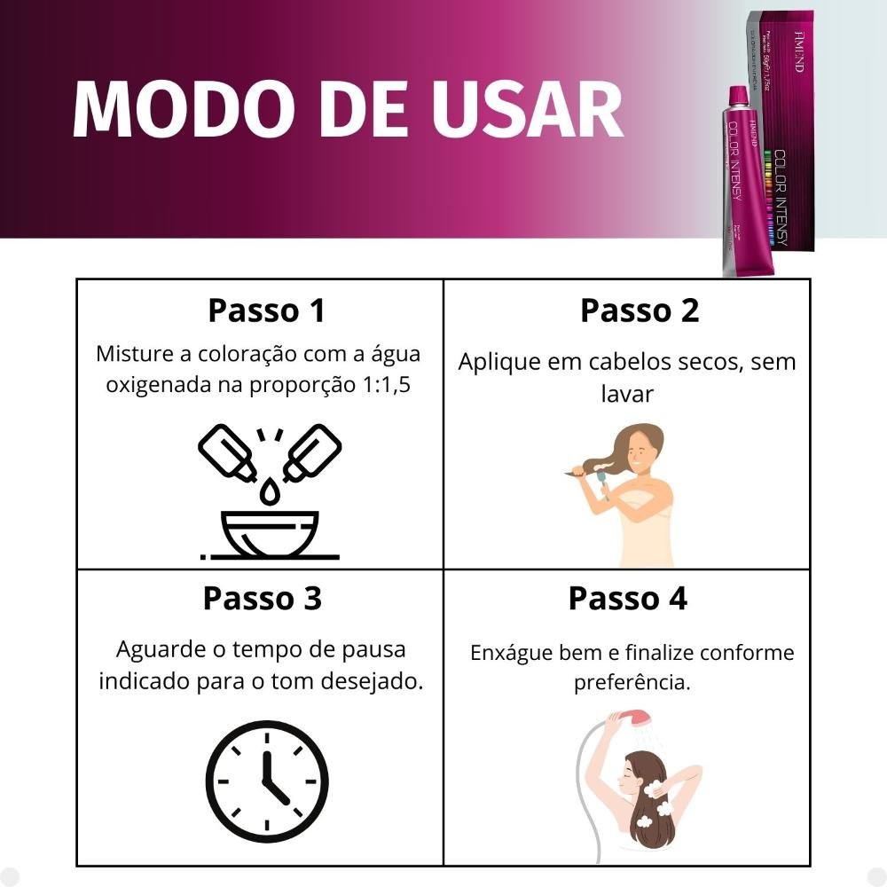 Coloração Amend Color Intensy 10.0 Louro Clarissimo 50g 10.0 Louro Clarissimo 5