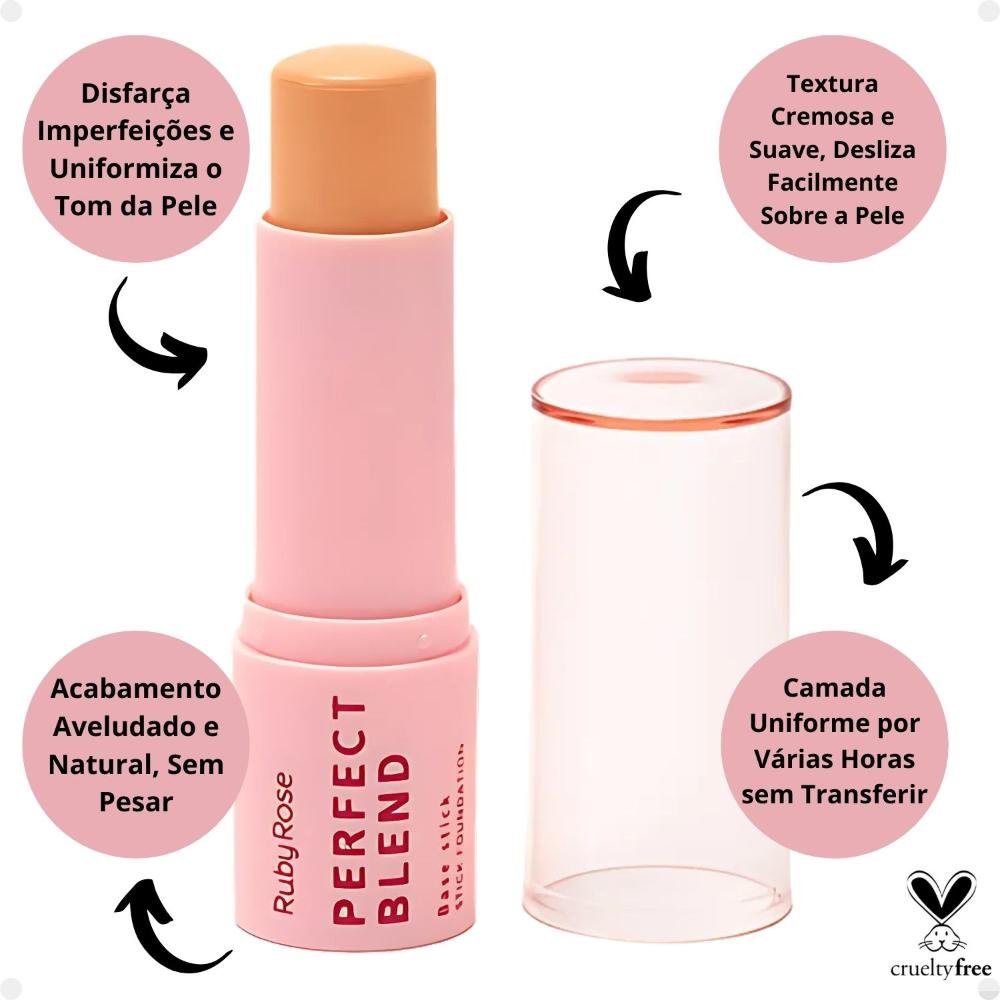 Base Stick Ruby Rose Perfect Blend FS30 HB-M300-3 FS30 2