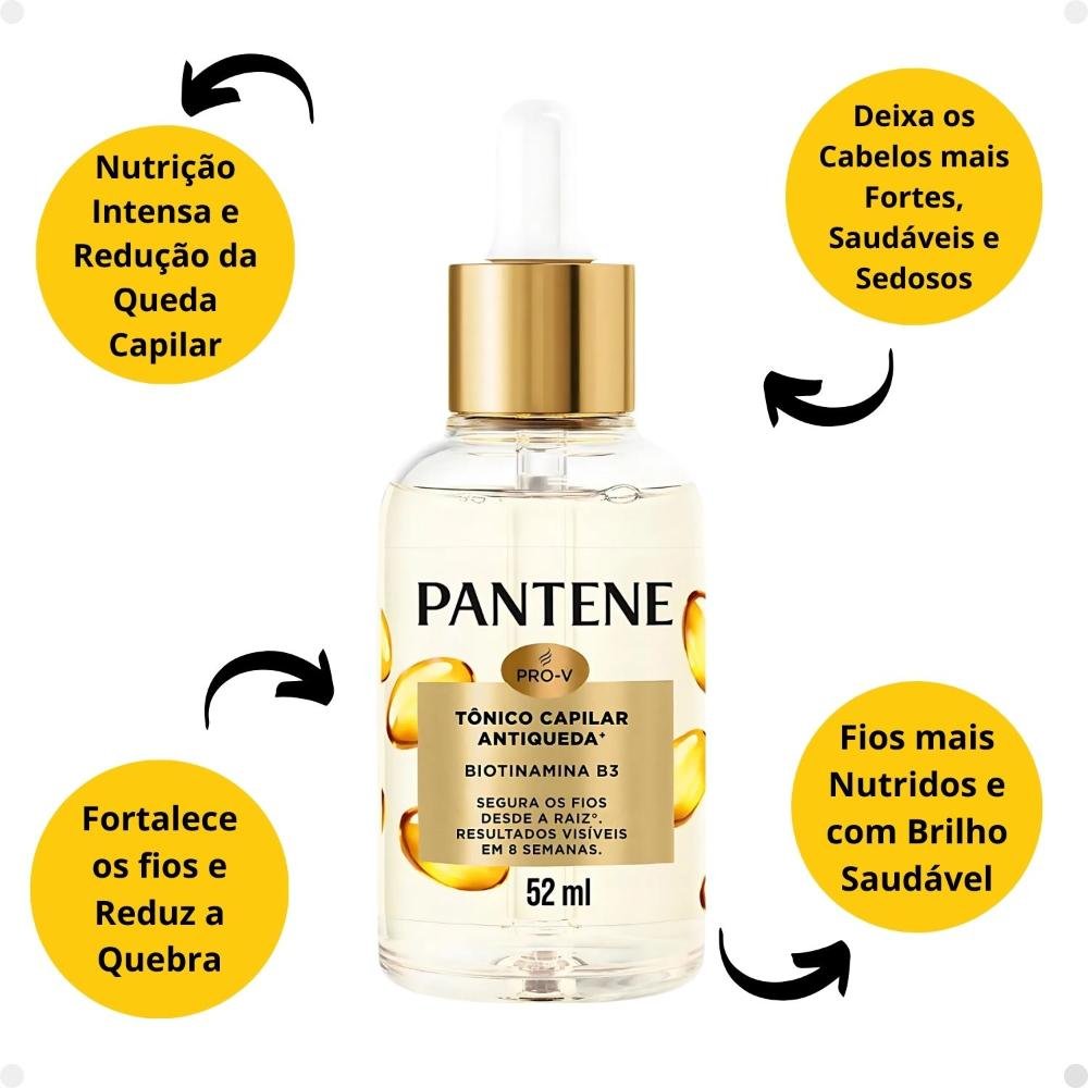 Tônico Capilar Pantene Biotinamina B3 Antiqueda+ 52ml 52ml 2