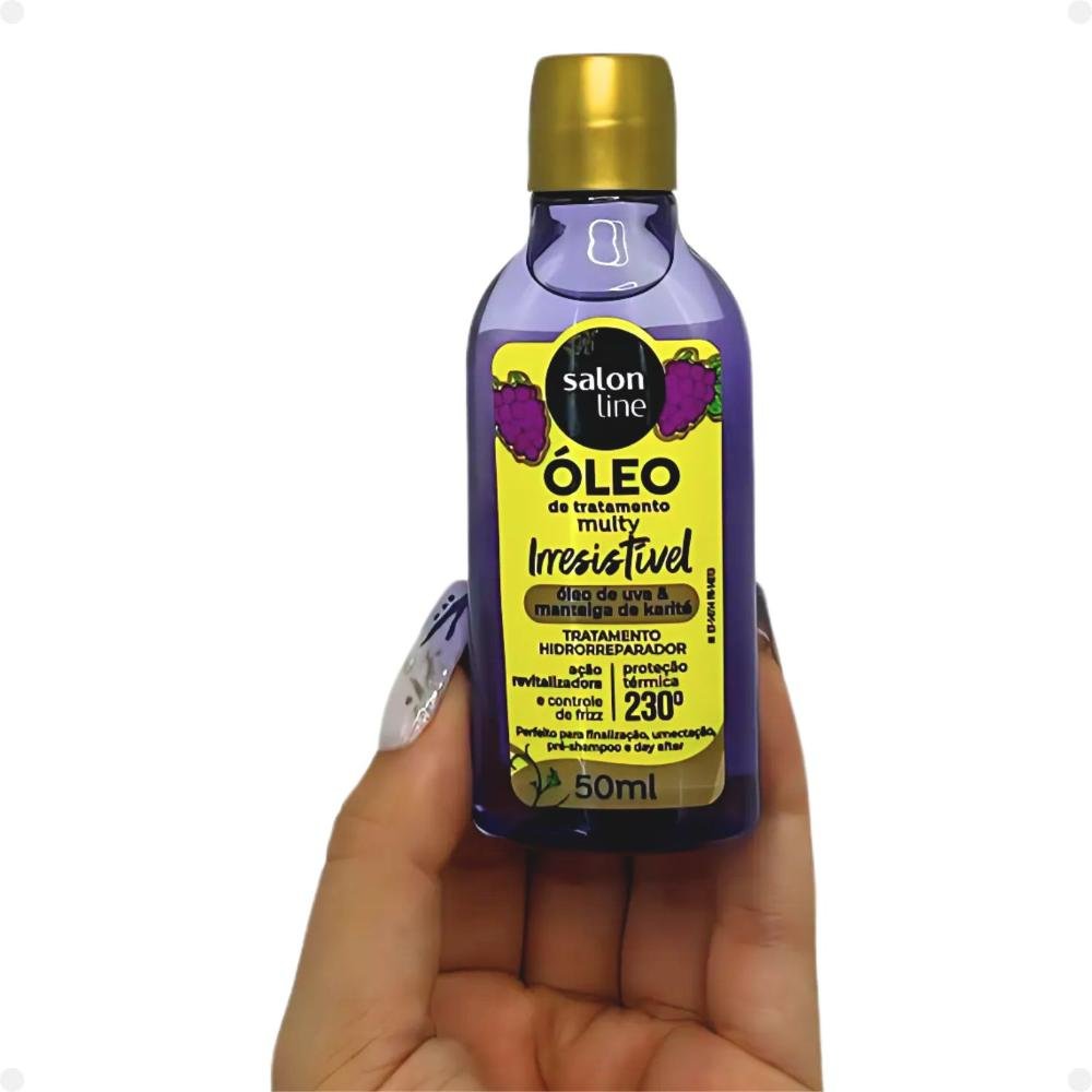 Óleo de Tratamento Multy Salon Line Cachos dos Sonhos Irresistível 50ml 50ml 5