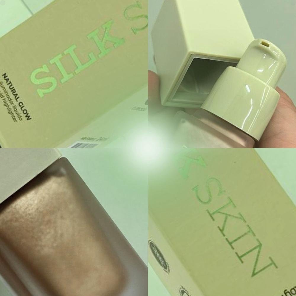 Kit Ruby Rose Silk Skin Natural Glow: 06 Iluminadores Líquidos HB-F1601 Multicores 3