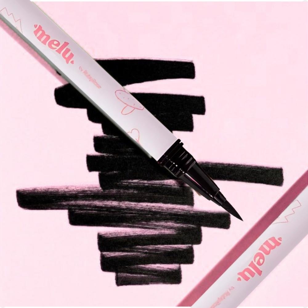Caneta Delineadora Melu By Ruby Rose Longa Duração Preto RR-2200 Preto 3