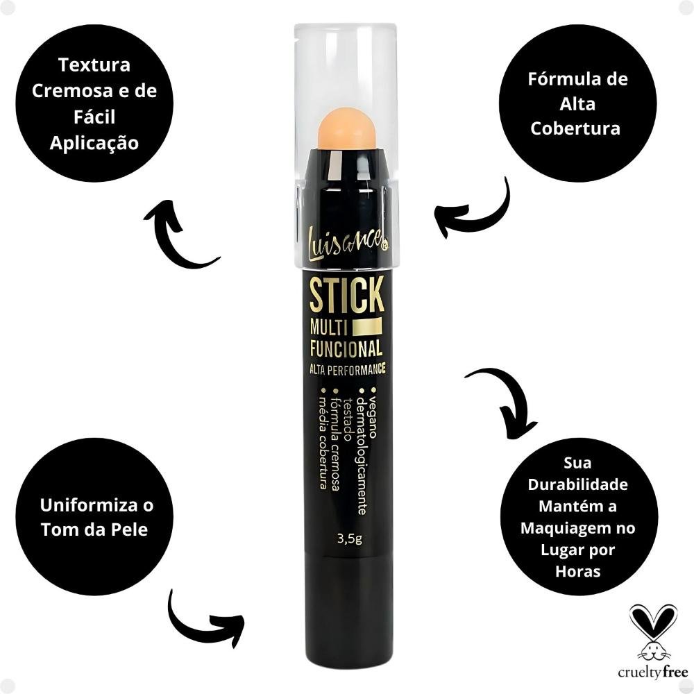 Stick Multifuncional Luisance Cor 02-Creme  02-Creme 2