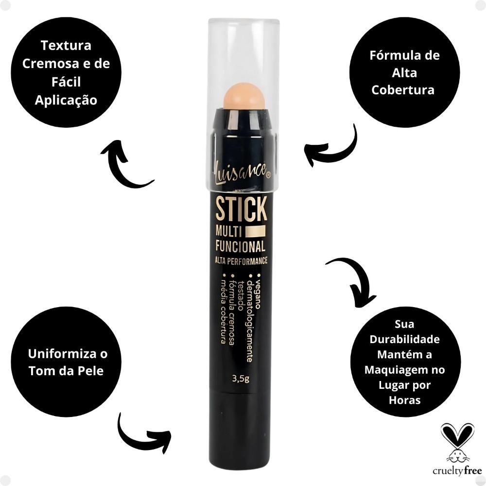Stick Multifuncional Luisance Cor 04-Baunilha 04-Baunilha 2