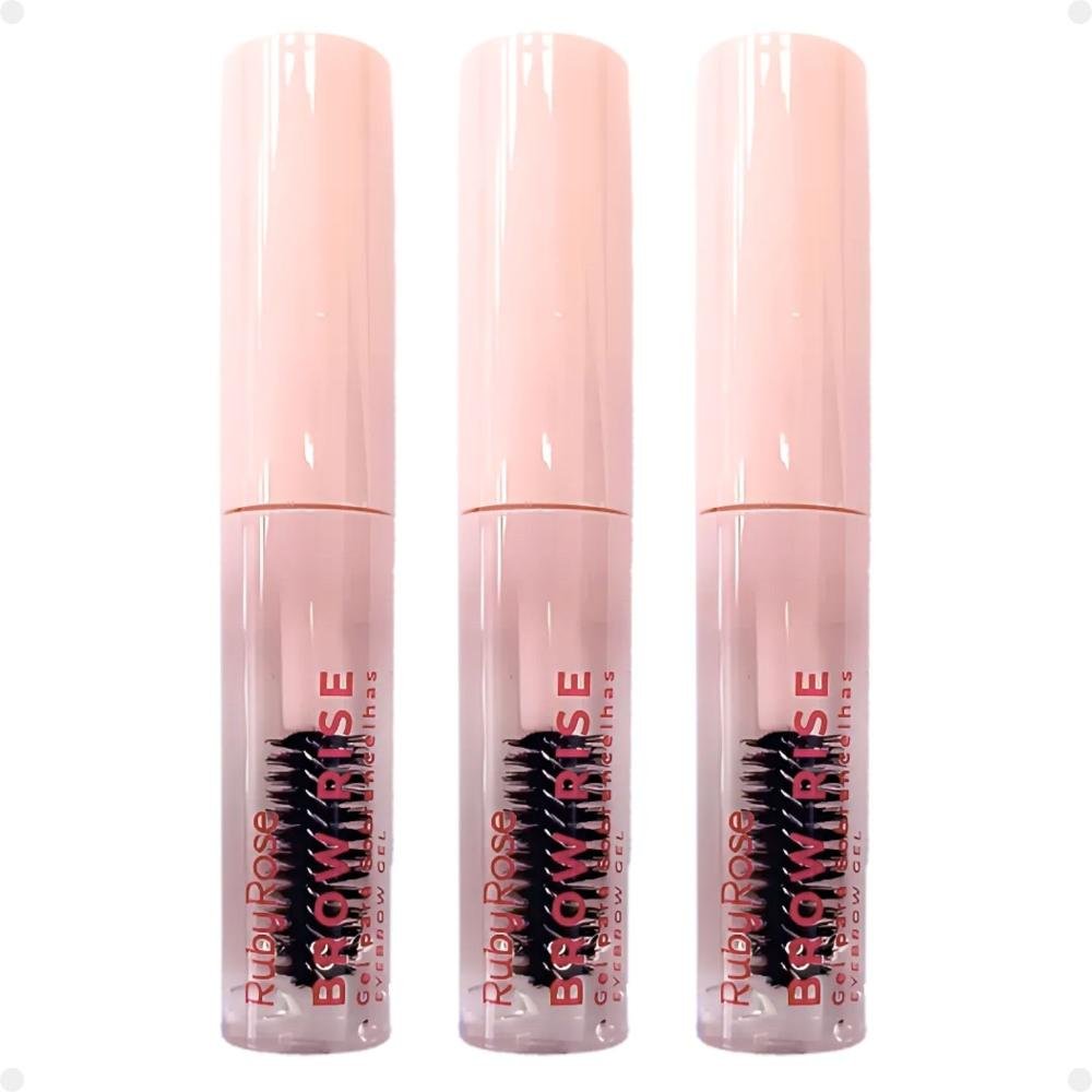 Kit Ruby Rose Brow Rise: 3 Gel Para Sobrancelhas ÚNICO 1