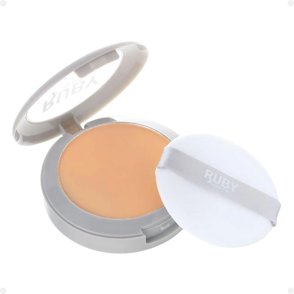 Pó Compacto Ruby Kisses Super Fixo Cor 130 Sfp130b Cor 130 5